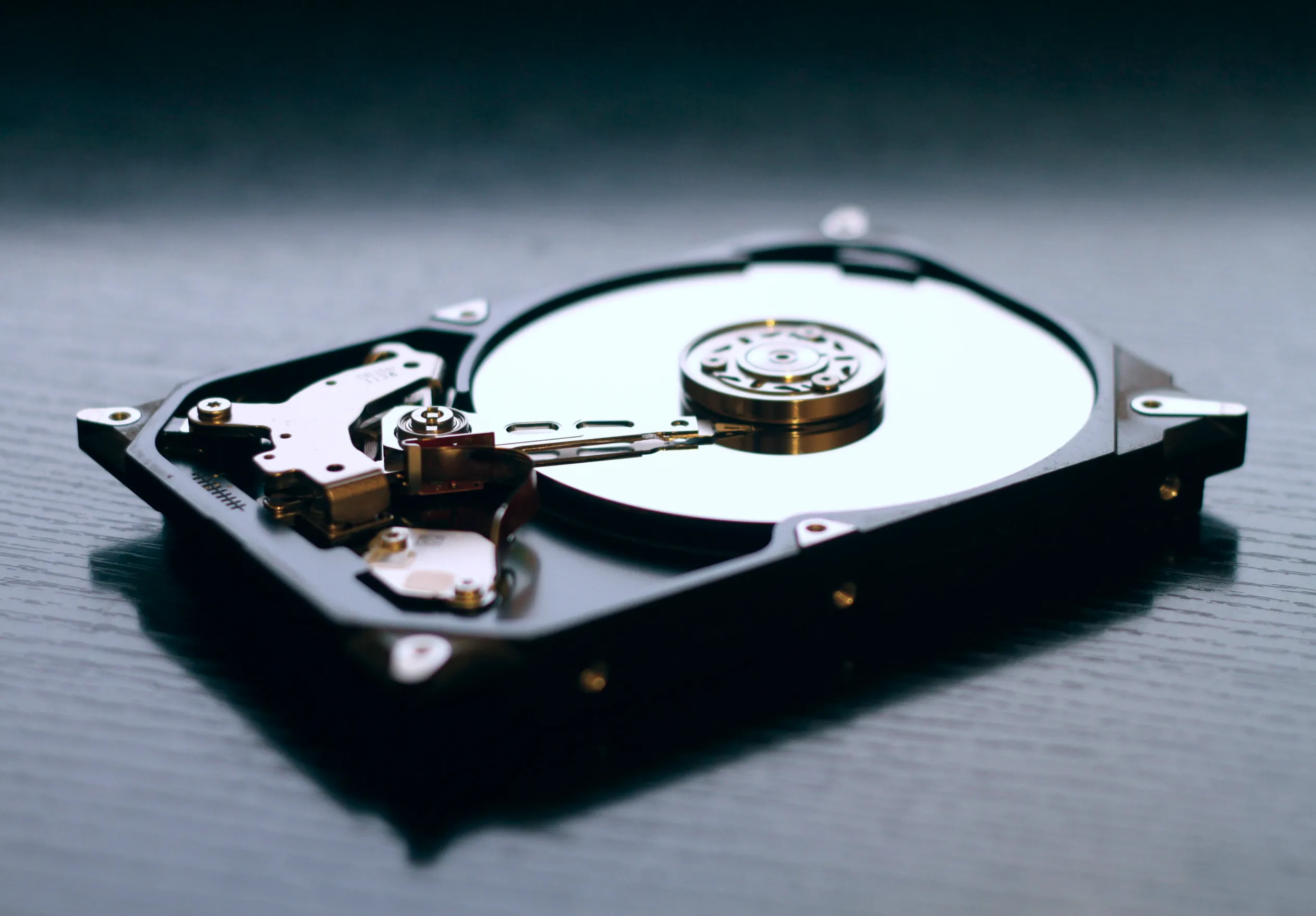 A hard drive, do you want to destroy or secure your data?